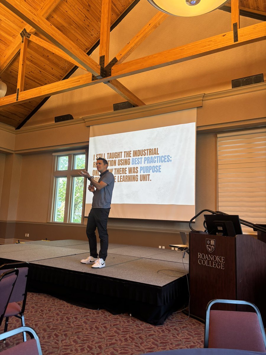 Engaging in this professional learning opportunity to ensure we can make learning EPIC for all Ss! #TrevorMuir #CopenhaverInstitute <a href="/RoanokeCollege/">Roanoke College</a> 
#RoanokeSchools