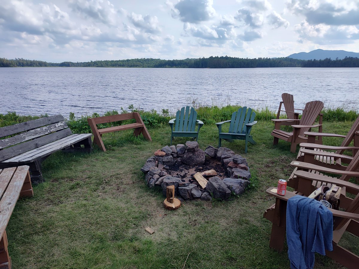And now it's....Kettle Pond Writers Conference! In Paul Smith's College of the Adirondacks! What a joy to be teaching here for my 6th year, the 6th year of this conference! The awesome faculty, the awesome staff, the awesome participants! Loons singing at night!
<a href="/KPondWriters/">Kettle Pond Writers' Conference</a>