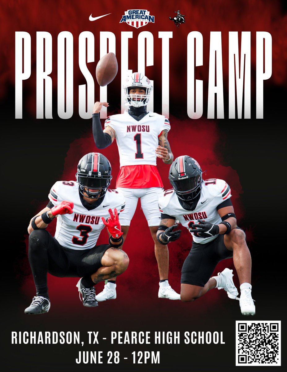 🚨THIS SATURDAY JUNE 28th🚨

1600 N Coit Rd
Richardson, TX 75080

ON THE HUNT FOR RANGERS 🤠

Great opportunity to be seen 👀

Compete against top talent in the state🫵

Earn a Scholarship 🤑