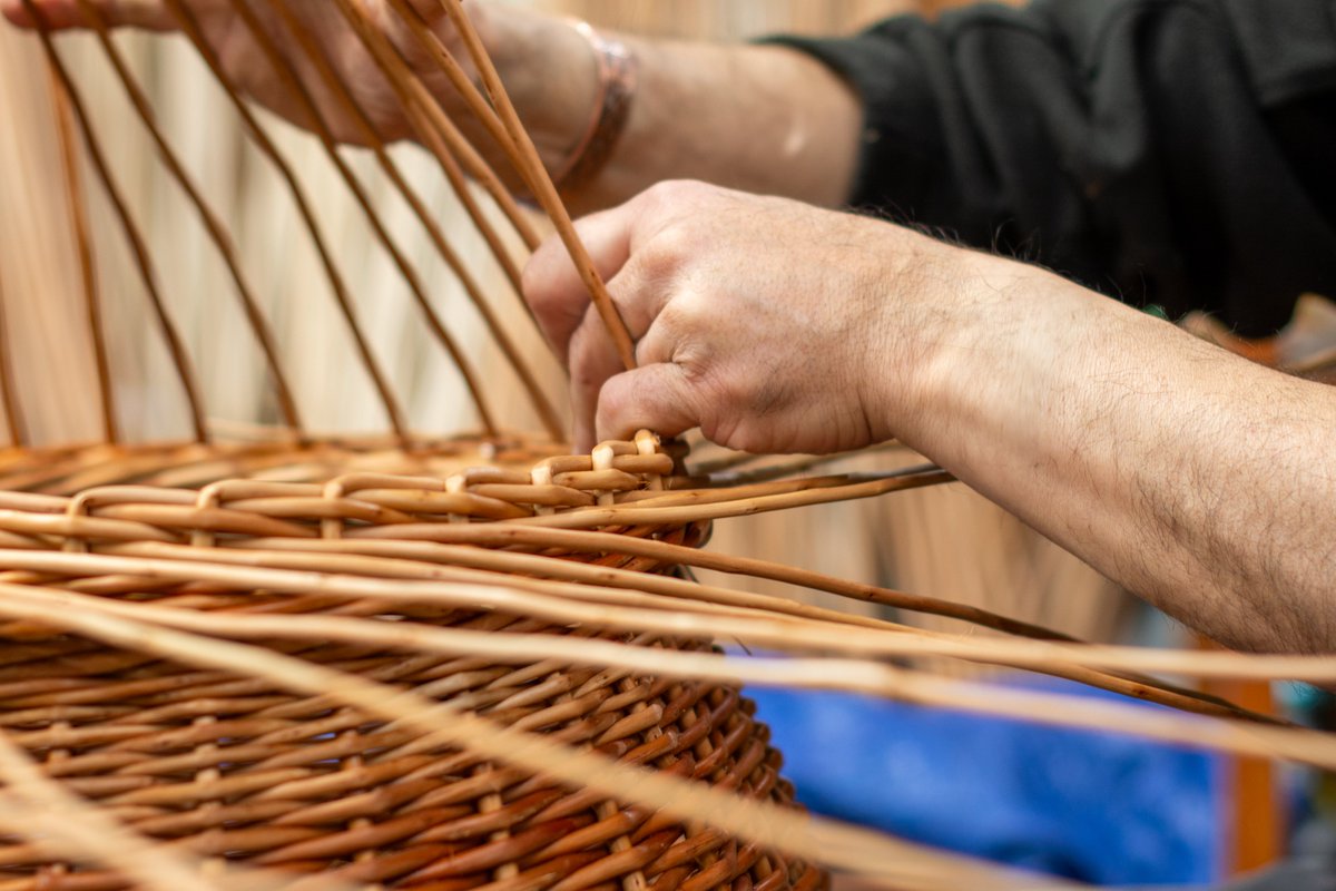 A tradition carried forward, one strand at a time.

#QualityCraftsmanship #BasketryHeritage #TraditionalSkills
