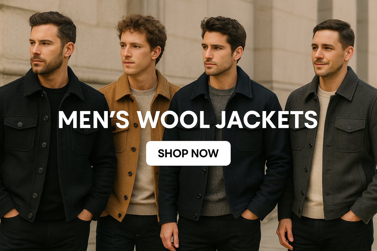 Jacketstown1's tweet image. Our Men's Wool Jackets bring timeless style and comfort in every stitch. 

Tailored, durable, and effortlessly cool - this is cold-weather layering done right.

Shop now and suit the season in style.

jacketstown.com/product-catego…

#menswooljackets #jacketstown #wooljackets