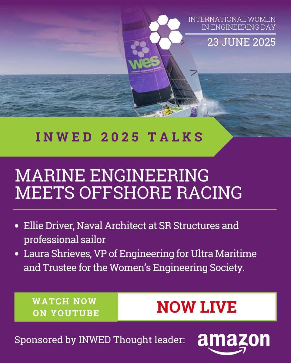 INWED1919's tweet image. #INWEDTalks are now live!
Watch on YouTube and celebrate #TogetherWeEngineer
youtube.com/playlist?list=…