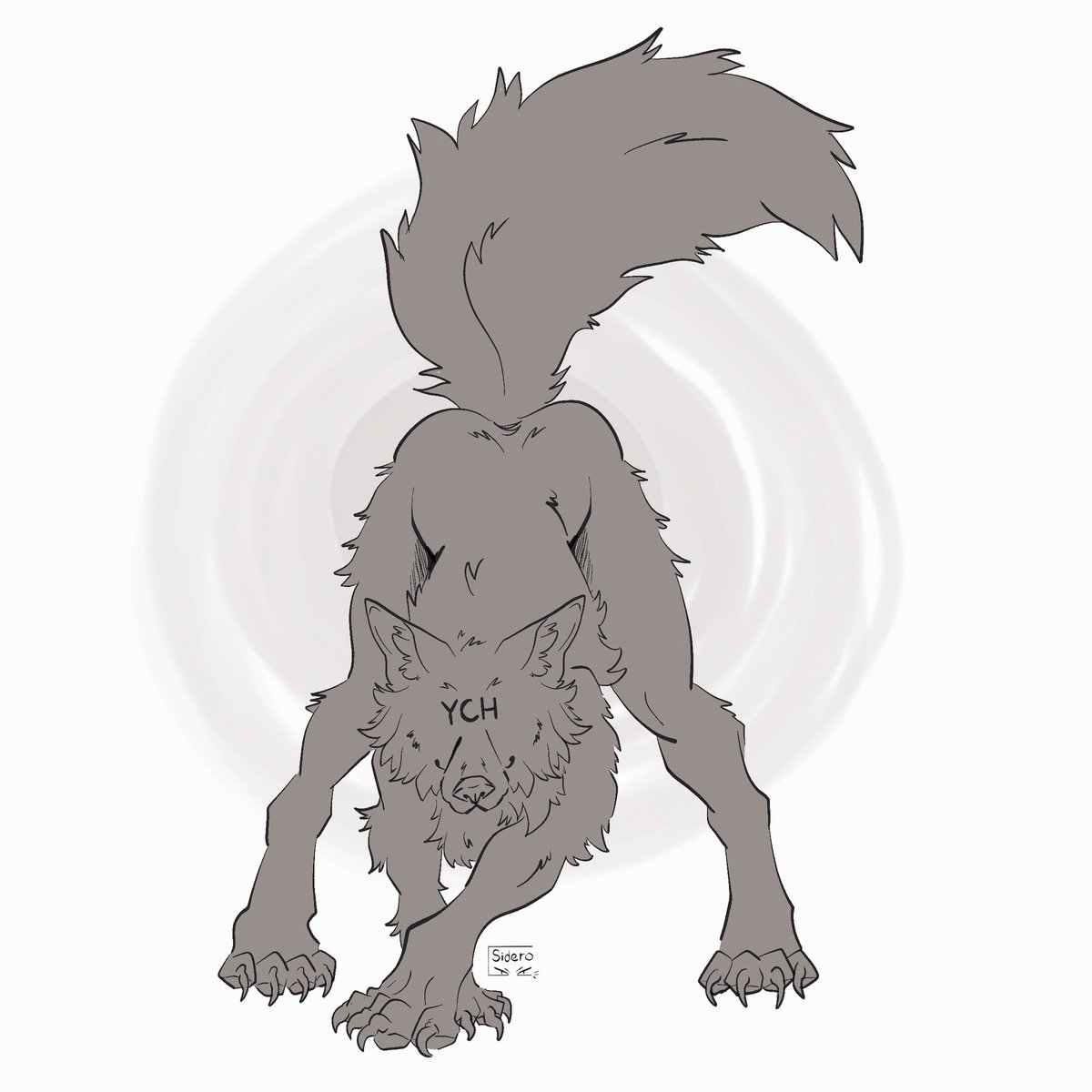 Sideroeyes's tweet photo. Bent over YCH 

65 USD 
3 slots available 
Most species accepted 

[ #furry #ych #art] https://t.co/UiGviTSRHD