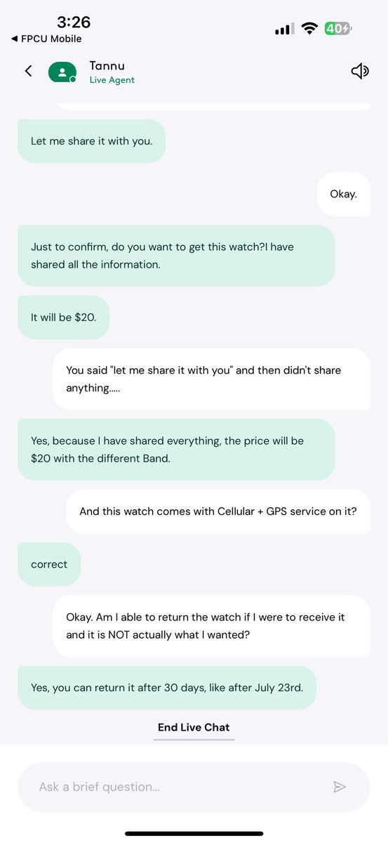 jstebbs's tweet photo. I'm appalled at the "service" I had from @Xfinity yesterday. I used the chat for help on my plan, my concern got ignored, pitched a sale &amp; then I was repeatedly LIED TO about a "promotion" available for @Apple watches. No one cared tho, a $10 credit should make me forget it! 🤬🤬 https://t.co/22IHIplfqO