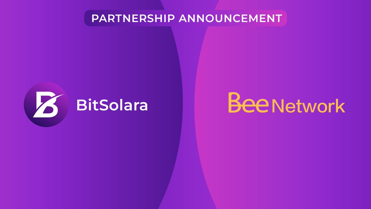 Bitsolara (@bitsolara) on Twitter photo 🚨 Partnership Announcement
📡 Bitsolara 🤝 <a href="/Beenetworkintl/">Bee Network Official</a>
We’re thrilled to announce our partnership with Bee Network, a pioneer in Web3 innovation since 2020 empowering 40M+ users and incubating over 300 DApps worldwide.
🔍 What this partnership brings:
✅ Access to Bee 🚨 Partnership Announcement
📡 Bitsolara 🤝 <a href="/Beenetworkintl/">Bee Network Official</a>
We’re thrilled to announce our partnership with Bee Network, a pioneer in Web3 innovation since 2020 empowering 40M+ users and incubating over 300 DApps worldwide.
🔍 What this partnership brings:
✅ Access to Bee