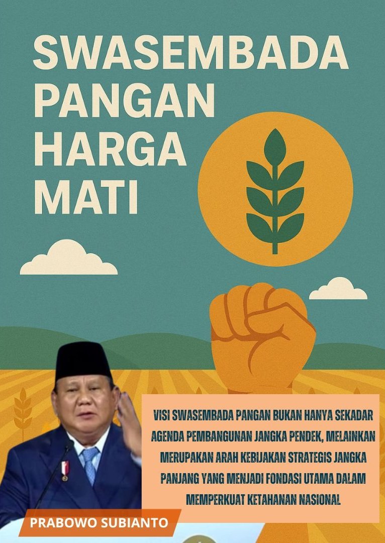 geenrals's tweet photo. Prabowo tunjukin langkah nyata agar Indonesia bebas khawatir soal ketahanan pangan #SwasembadaPanganHargaMati https://t.co/eWm9cNlhY0
