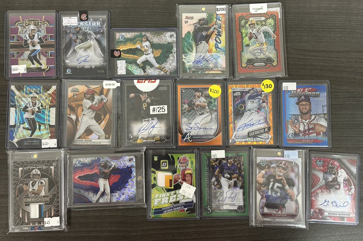 AlchemistCardz's tweet image. Pick ups from Fanatics Fest weekend!
@CardPurchaser