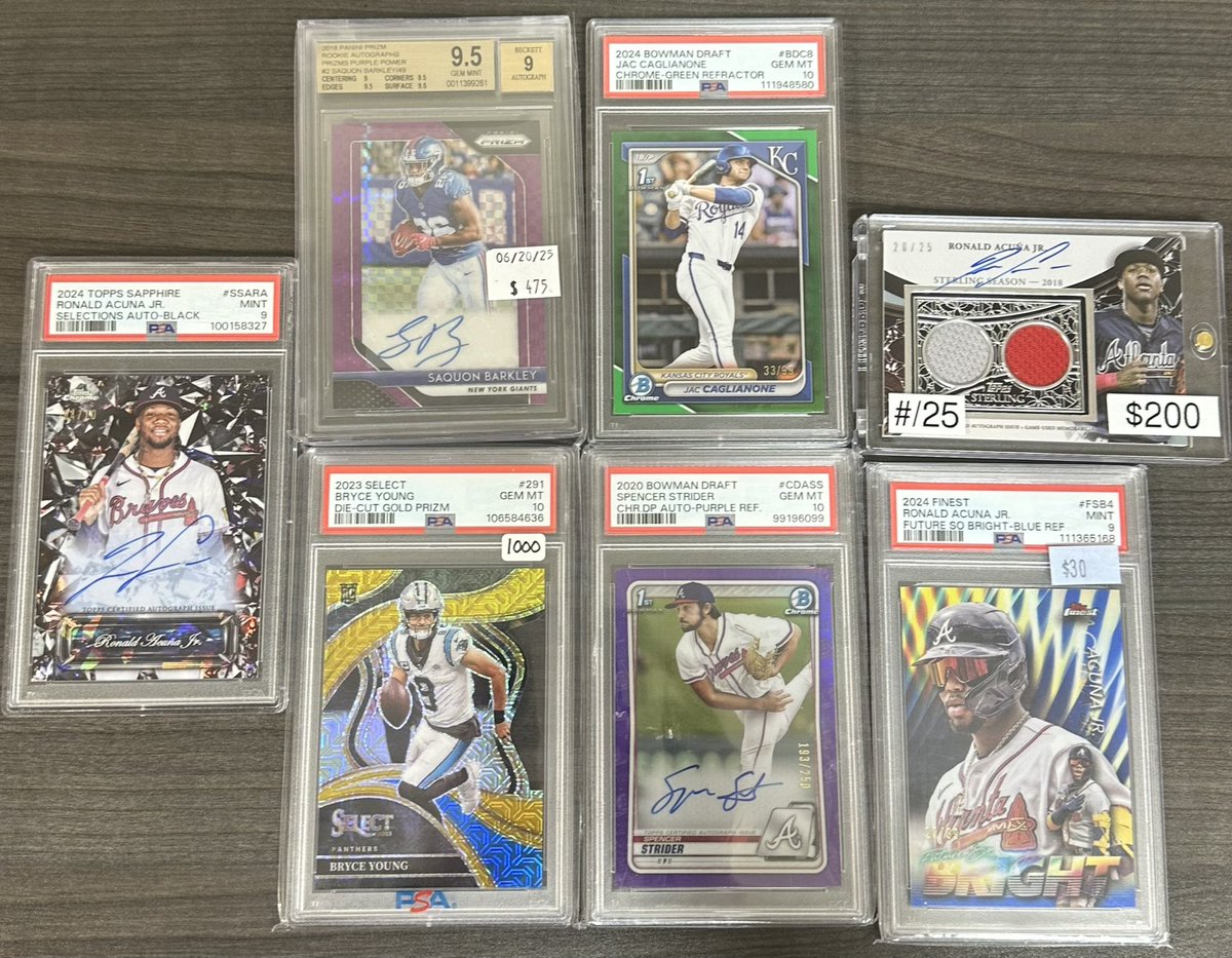 AlchemistCardz's tweet image. Pick ups from Fanatics Fest weekend!
@CardPurchaser
