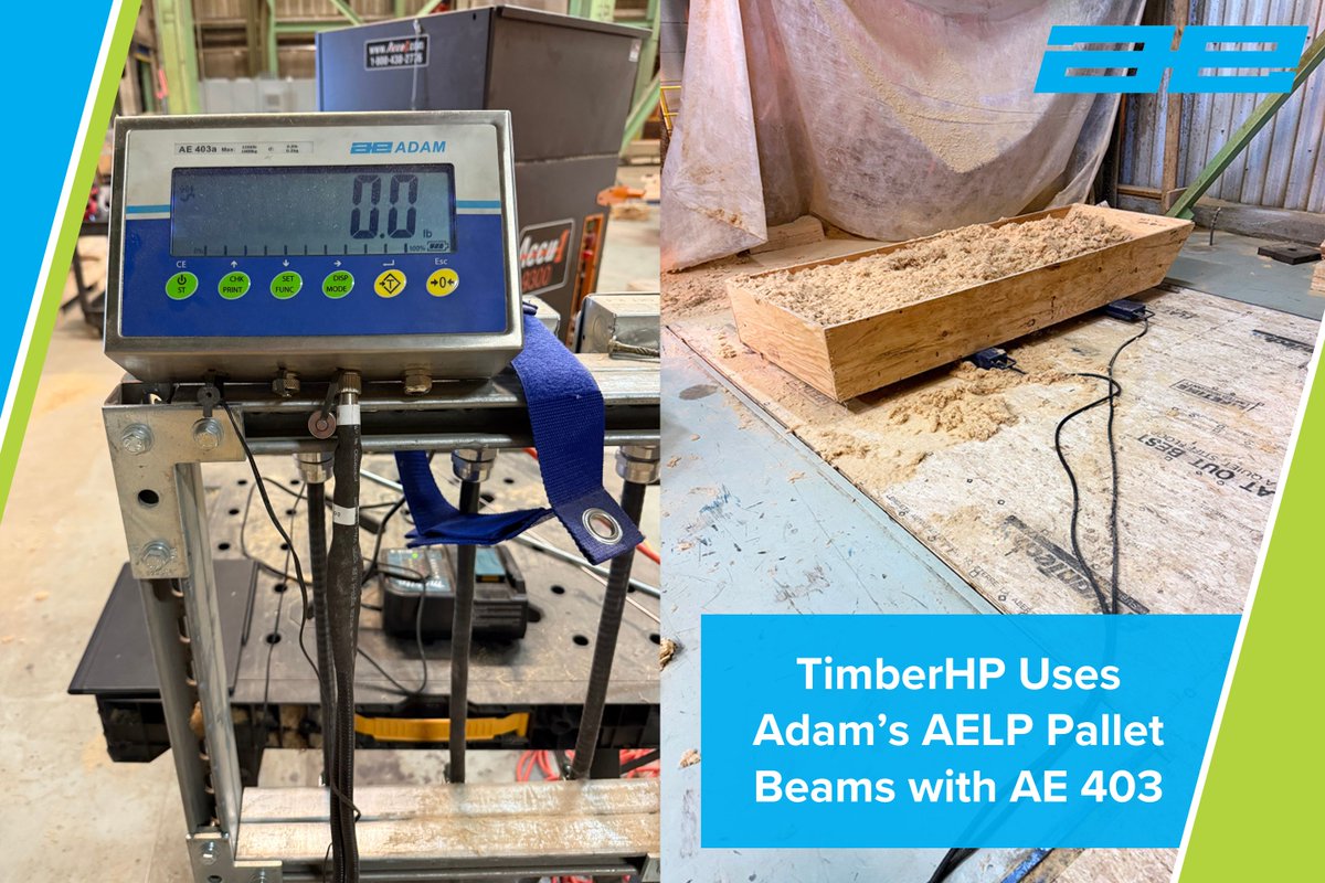 We’re proud to support TimberHP as they produce sustainable, toxin-free insulation using one of the planet’s most renewable resources. Our AELP pallet beams help them maintain accuracy and consistency every step of the way: zurl.co/47wpa #scales #balances #casestudy