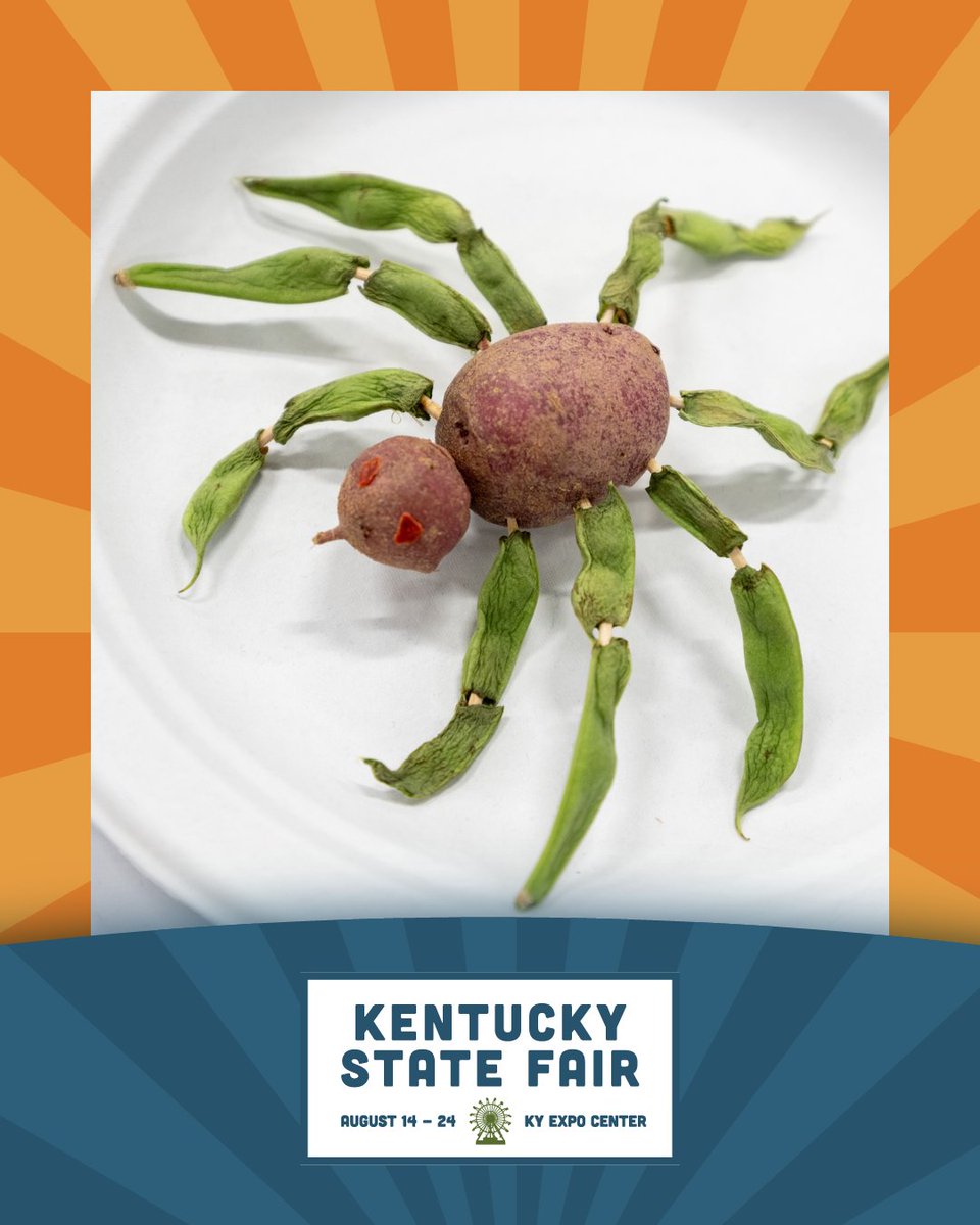 kystatefair's tweet image. Our Vegetable Critters class is always a crowd favorite. Grab some veggies and have some fun. It's also a great activity to do with the kiddos! Enter now: kystatefair.org/compete
