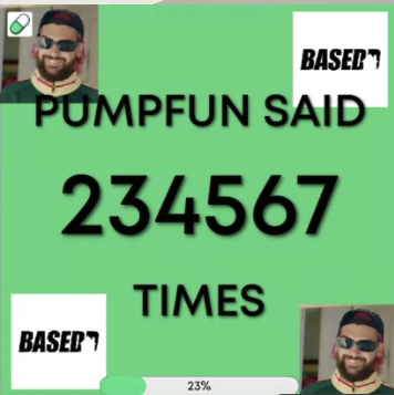 ricqen's tweet photo. "pumpfun" was said 55k times so far today 

guess what 

I'm not stopping 😈

pumpfun pumpfun pumpfun https://t.co/QdF5ZdARHI