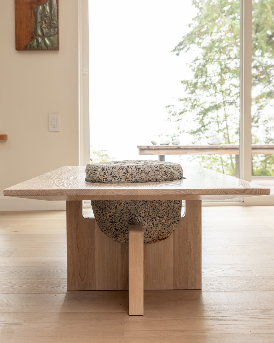 Sshipway Design' SUTIL table was a creation of pure exploration and freedom. 
See more of this table below, and cast your vote in our Western Living Designers of the Year Awards People's Choice, presented by Thermador.⁠
⁠westernliving.ca/doty/wl-people…