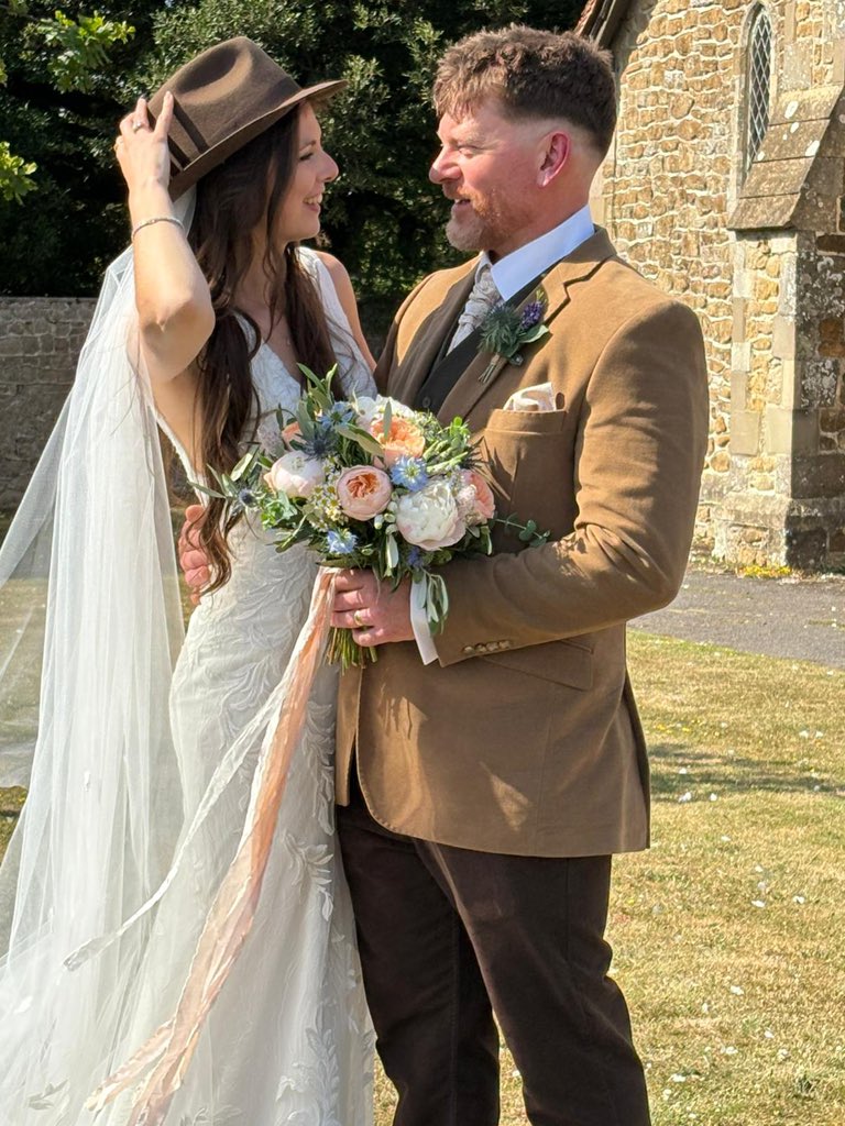 Saturday afternoon I married the girl of my dreams. 
The most beautiful woman I know and the most beautiful experience of my life