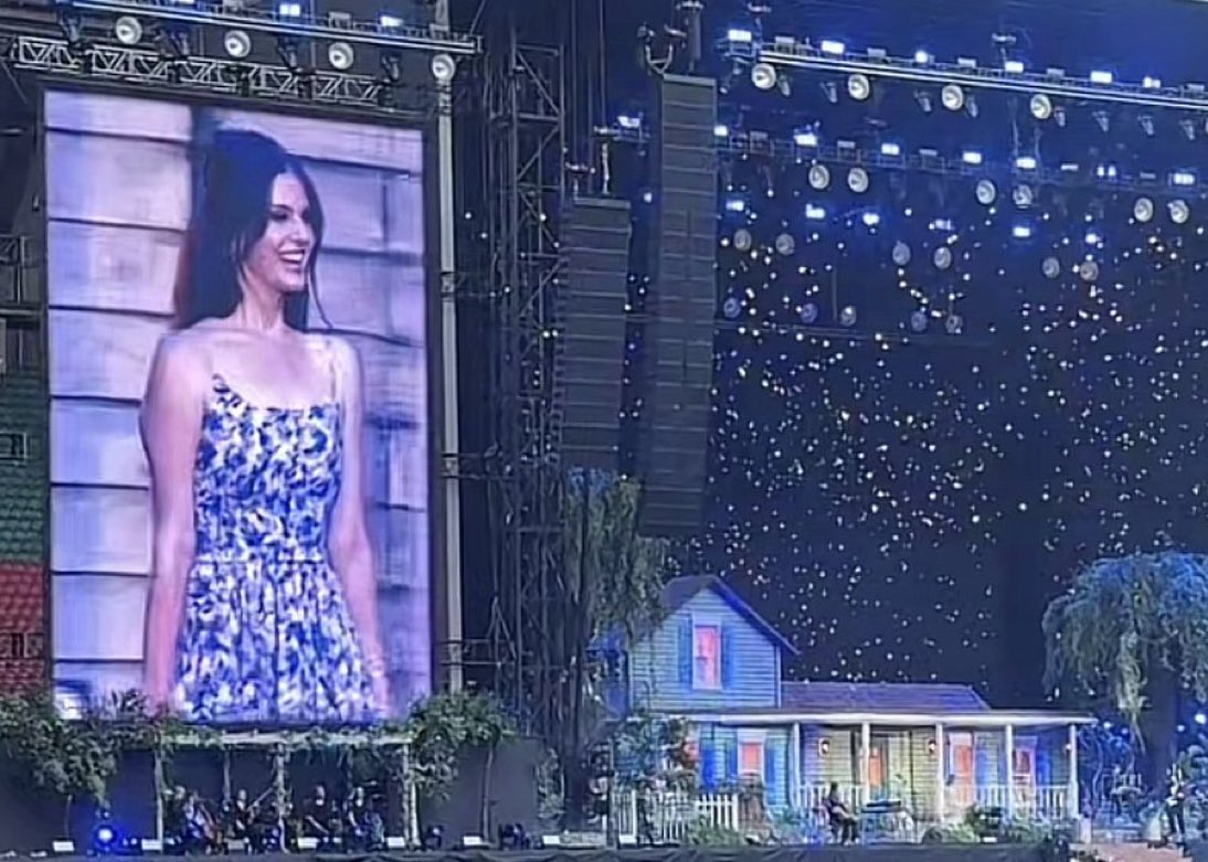 Lana Del Rey takes the stage for her stadium show tonight in Cardiff.