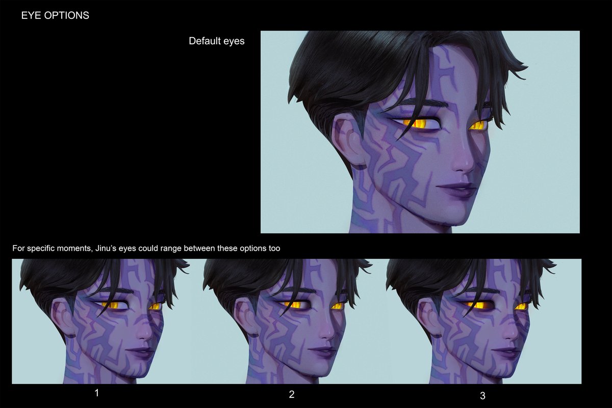 nachomolinaart's tweet image. #KPOPDEMONHUNTERS
#jinu demon marks visdev I did for the movie