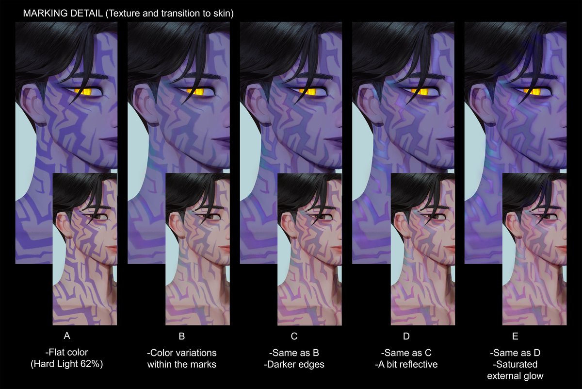 nachomolinaart's tweet image. #KPOPDEMONHUNTERS
#jinu demon marks visdev I did for the movie