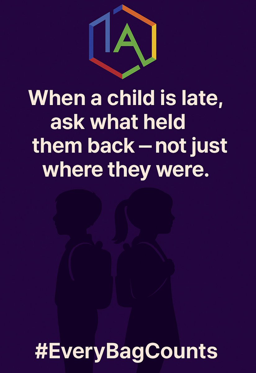 What did you notice today?
What will you notice tomorrow?

How are you contributing—every day—to an Inclusive Attendance culture?

When a child is late, don’t just ask where they were.
Ask what held them back.

That’s where change begins.