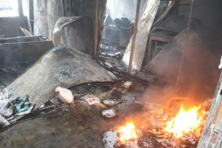 #Kinshasa: Des dégâts matériels importants ont été enregistrés après un incendie, d'origine d'inconnue, au pavillon 3 de l'hôpital de #Kintambo
mediacongo.net/article-actual…