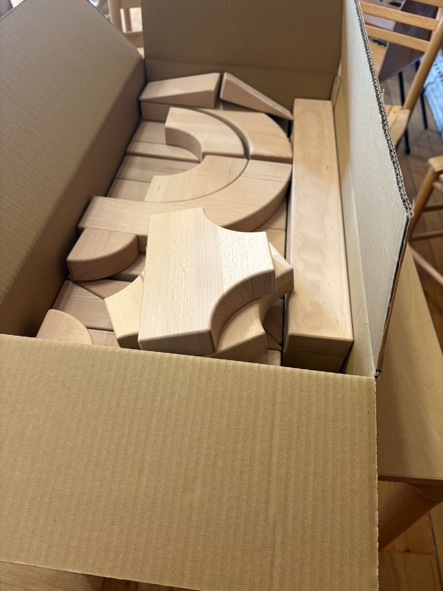 Emma Neal (EYFS Mary Poppins) @Evidenced Education (@evidencededu) on Twitter photo What a treat last week to be able to open a brand new box of <a href="/CommunityPlayDE/">CommunityPlaythings.de</a> blocks! Gorgeously smooth, gorgeously mathematically accurate. What did the Headteachers, EYFS leads, EYFS advisors do? We played with them! Laughter, joy and lots and lots of learning. #EYFS #primary What a treat last week to be able to open a brand new box of <a href="/CommunityPlayDE/">CommunityPlaythings.de</a> blocks! Gorgeously smooth, gorgeously mathematically accurate. What did the Headteachers, EYFS leads, EYFS advisors do? We played with them! Laughter, joy and lots and lots of learning. #EYFS #primary