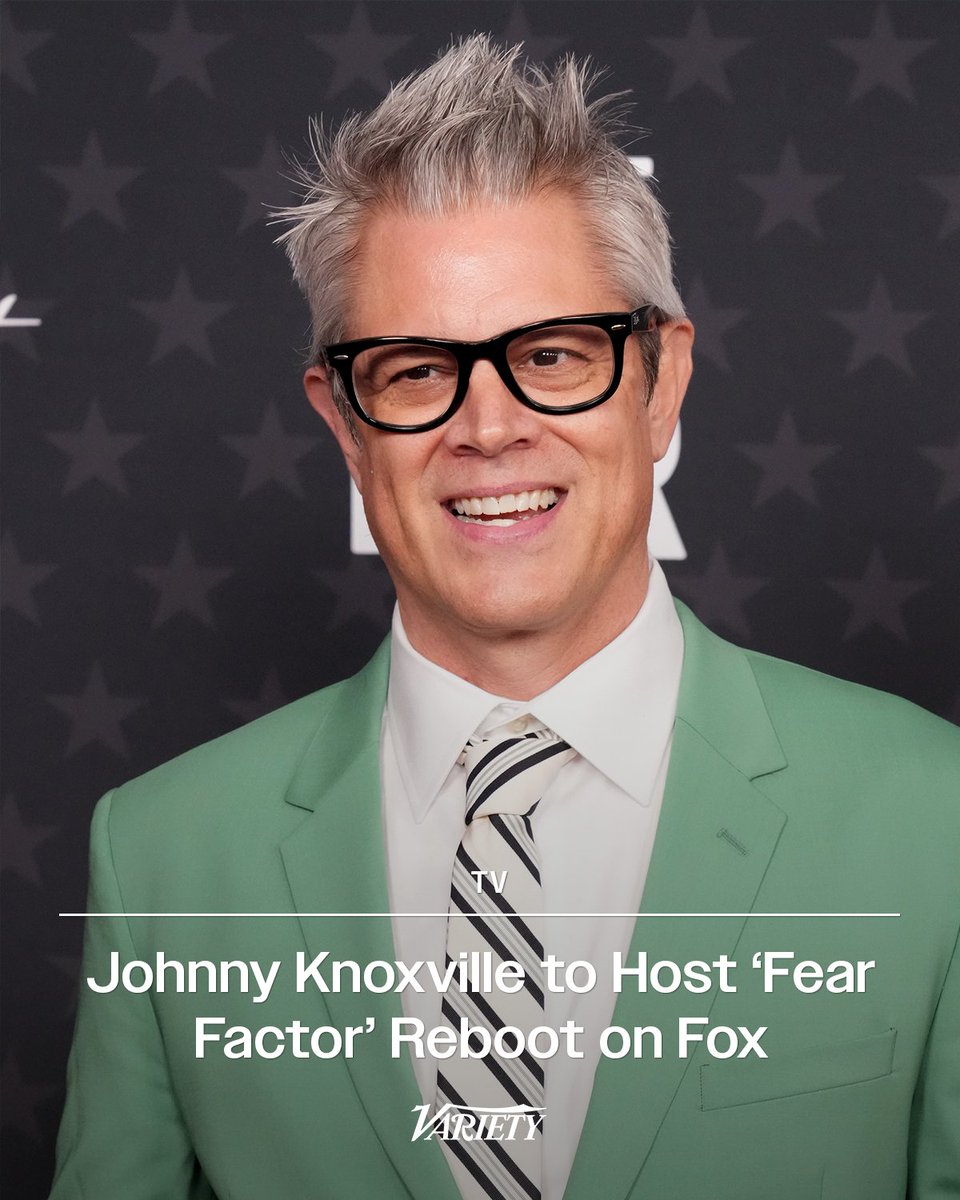 Johnny Knoxville is set to host the upcoming "Fear Factor" reboot. 

In Fox’s new version, contestants live together in a remote location and compete in dares, stunts, and social media challenges.

wp.me/pc8uak-1lFY5l