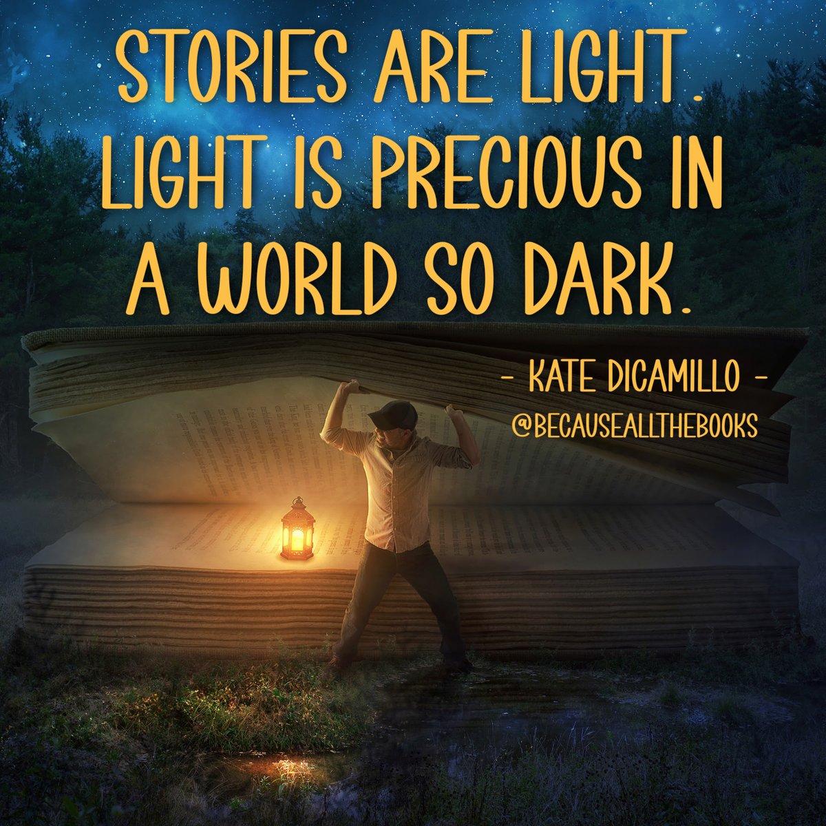 Let's light up our world with more stories!