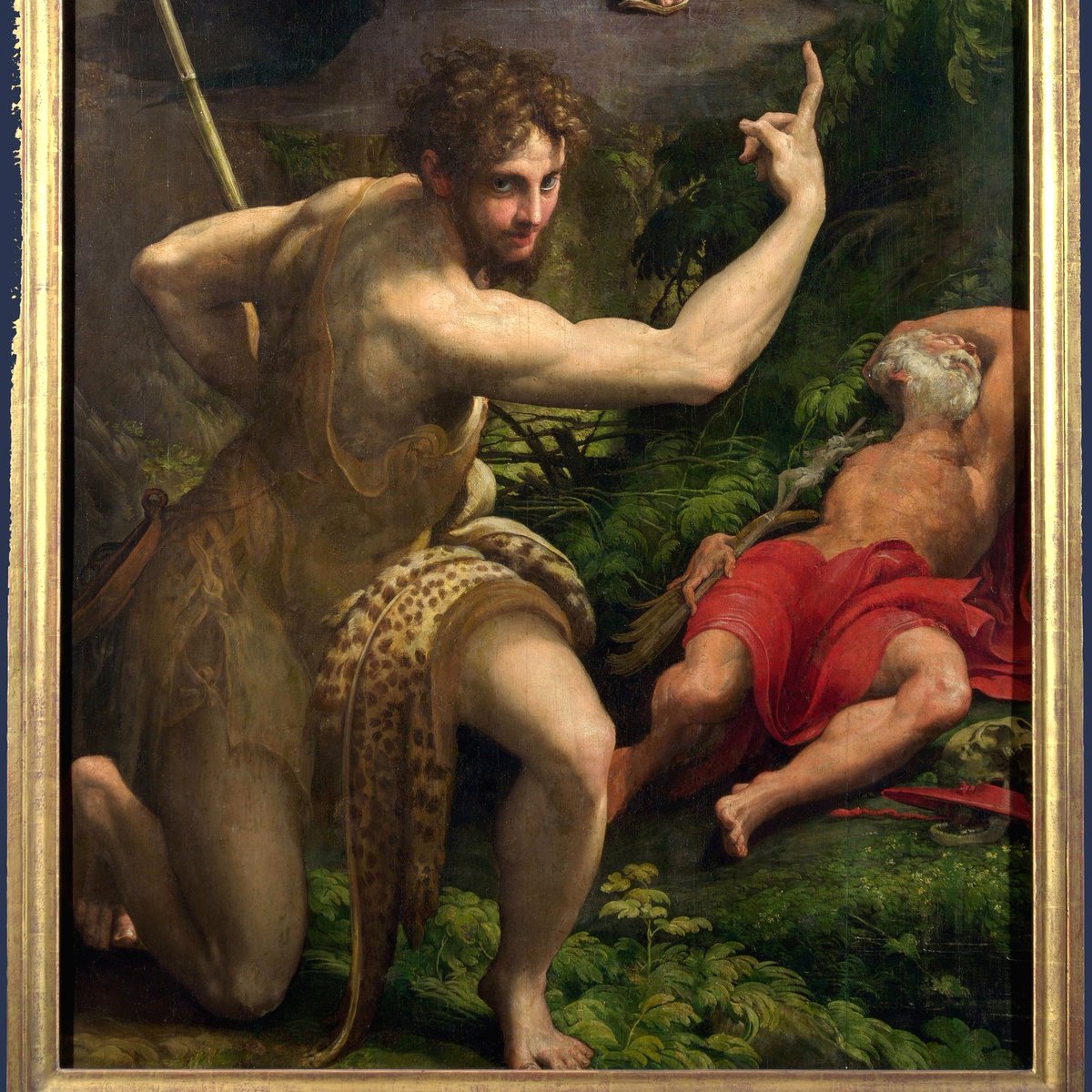 Hace años pedía, como tantos otros, deseos en la noche de San Juan. Ya no lo hago, pero...

Parmigianino, Visión de San Jerónimo (1527). National Gallery.