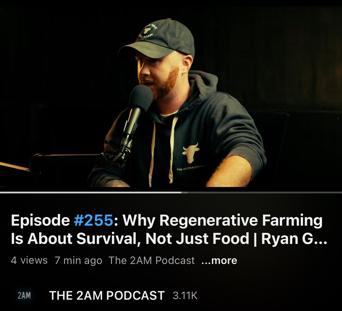 Zaid K. Dahhaj (@zaidkdahhaj) on Twitter photo It’s time for you to learn about farming and regenerative agriculture from <a href="/RegenaisanceMan/">Ryan Griggs</a> of the <a href="/_Regenaissance/">The Regenaissance</a>
We discuss a lot in this episode
The principles and practices of regenerative agriculture
How ranchers and farmers are restoring soil health and biodiversity It’s time for you to learn about farming and regenerative agriculture from <a href="/RegenaisanceMan/">Ryan Griggs</a> of the <a href="/_Regenaissance/">The Regenaissance</a>
We discuss a lot in this episode
The principles and practices of regenerative agriculture
How ranchers and farmers are restoring soil health and biodiversity