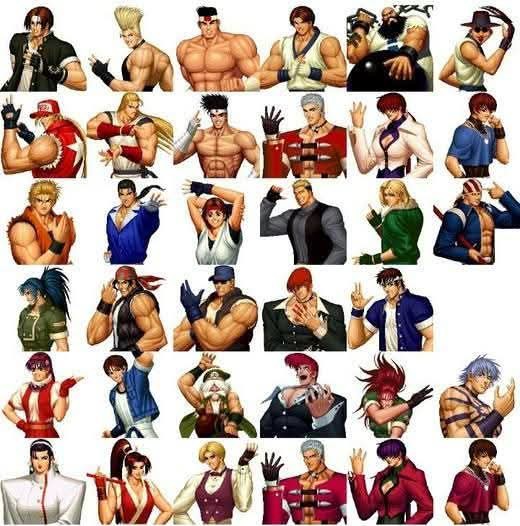 viuvasdokof's tweet image. The King of Fighters '97: Full Roster

#KOF97 #SNK #KOF