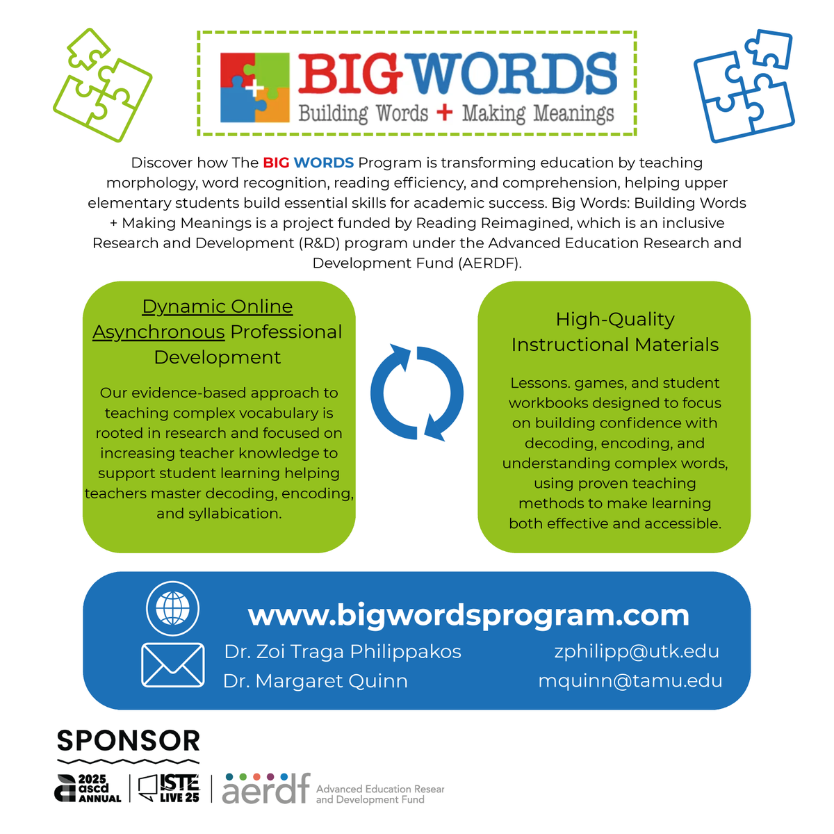 Zoi Philippakos (@zoiphilippakos) on Twitter photo Looking forward to presenting at ISTE on our BIG WORDS program on Monday, June 30th at 8:30-9:00am. Join AERDF and us at ISTELIVE! #AERDF Looking forward to presenting at ISTE on our BIG WORDS program on Monday, June 30th at 8:30-9:00am. Join AERDF and us at ISTELIVE! #AERDF