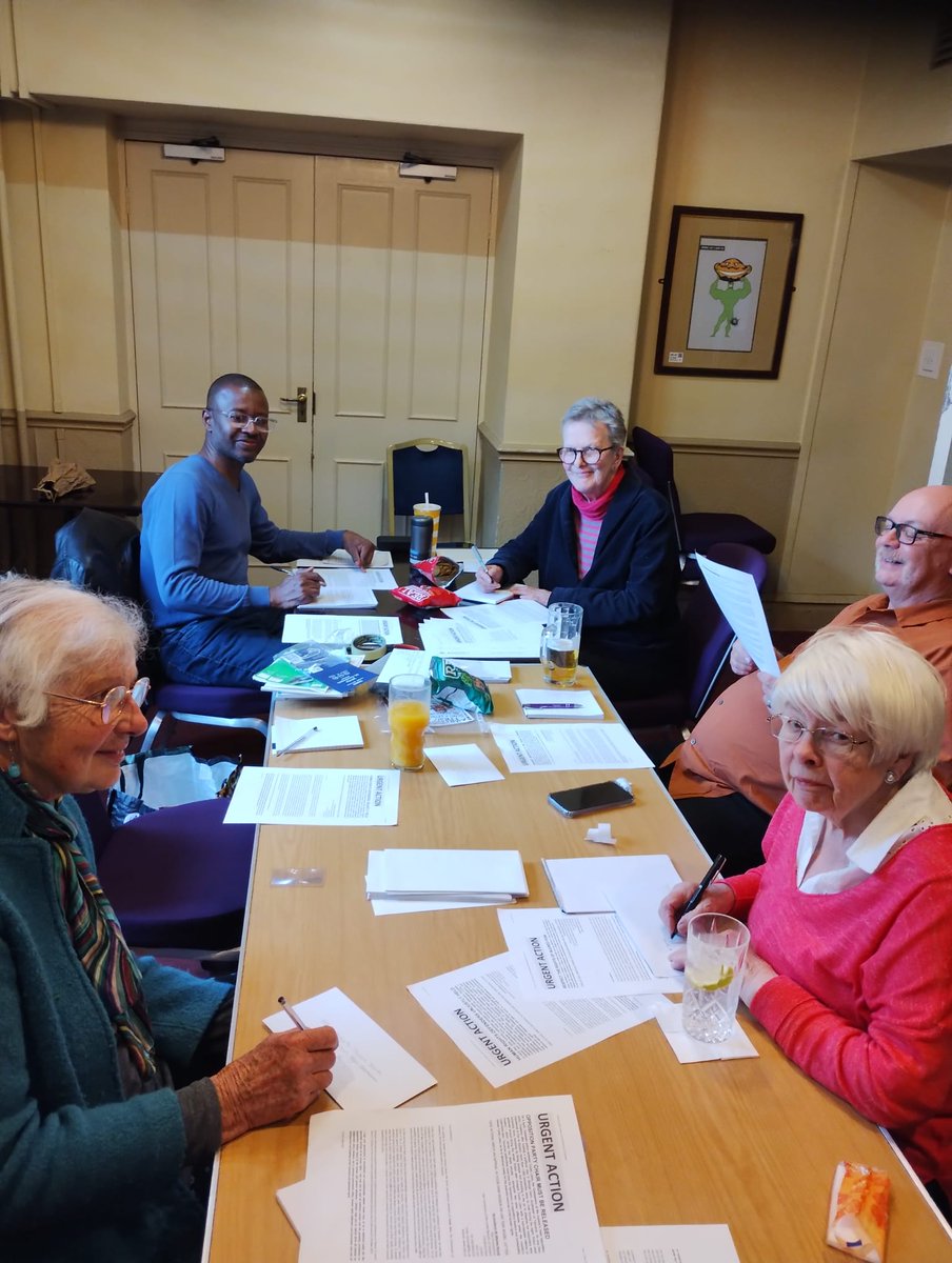 Why not join us this Wednesday (25th) at our monthly letter writing session? ✉️We'll be upstairs at The University Arms from 19:30, writing to governments all over the world, calling on them to uphold their human rights commitments ✊ Free and open to all! 🕯️