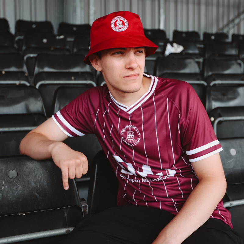 OfficialClarets's tweet photo. Your Club. Your City. Your Kit.

Introducing the 2025-26 Chelmsford City home kit, available to order now.

Ready for the new era.