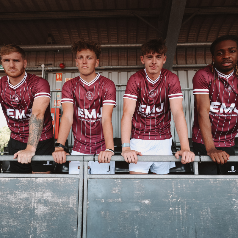OfficialClarets's tweet photo. Your Club. Your City. Your Kit.

Introducing the 2025-26 Chelmsford City home kit, available to order now.

Ready for the new era.
