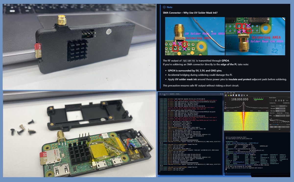 giammaiot2's tweet image. rpi-sdr-tx by KaliAssistant

github.com/KaliAssistant/…

Raspberry Pi Software-Defined Radio Transmitter Toolkit

#SoftwareDefinedRadio #SDR 
#Raspberry #RpiTx