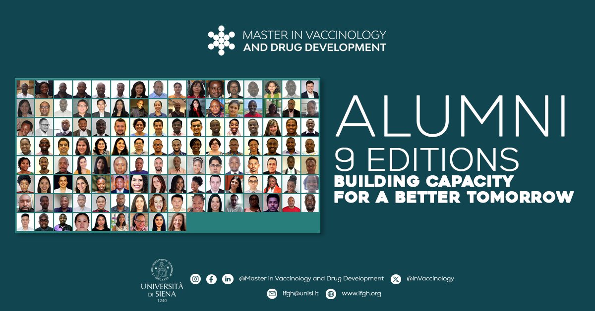 InVaccinology's tweet photo. 🎓 Our graduates don’t just earn a degree—they return home equipped to make a difference.
🌐https://t.co/RbUhwj9pZH
#MasterInVaccinology #Vaccinology #Immunization #PublicHealth #Epidemiology #GlobalHealth #IFGH #UniversityOfSiena #Siena #Italy https://t.co/CAKFJEDiCc