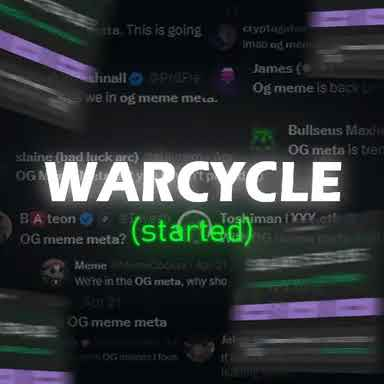 leveravdetgoy's tweet image. #warcycle 
CA: HdyLtbP129HryxmxEjpaAeuXMqhrSLcJG4i4TJMnpump