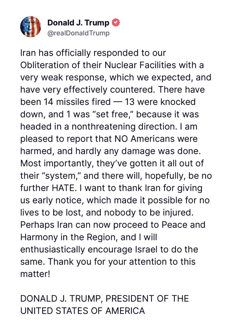 Polymarket's tweet image. BREAKING: WW3 cancelled.