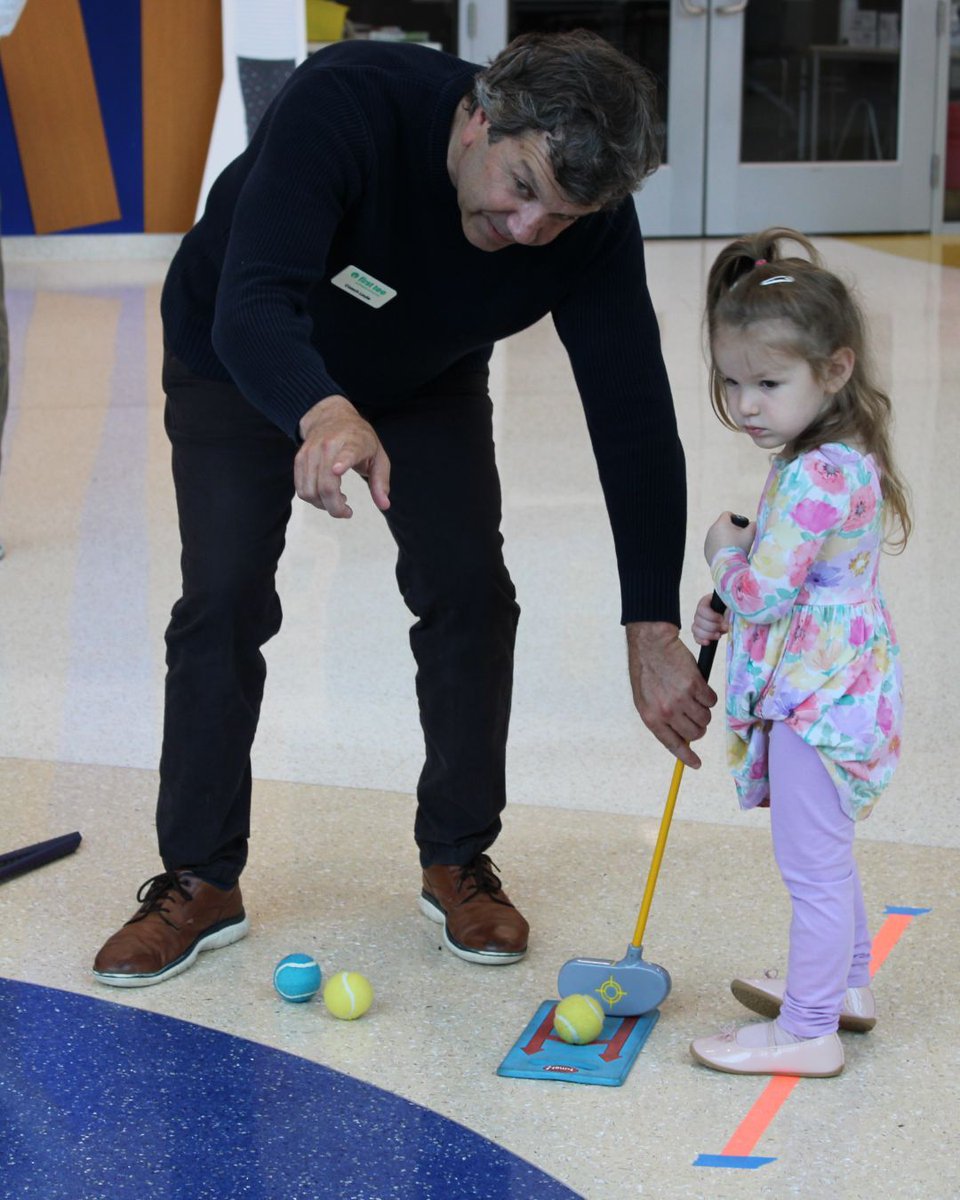 We’re grateful to be part of a community that believes every kid deserves the chance to laugh, play, and just be a kid. Our visit to Children’s Wisconsin was filled with smiles, swings, and meaningful moments.

#FirstTeeSEW | #BuildingGameChangers