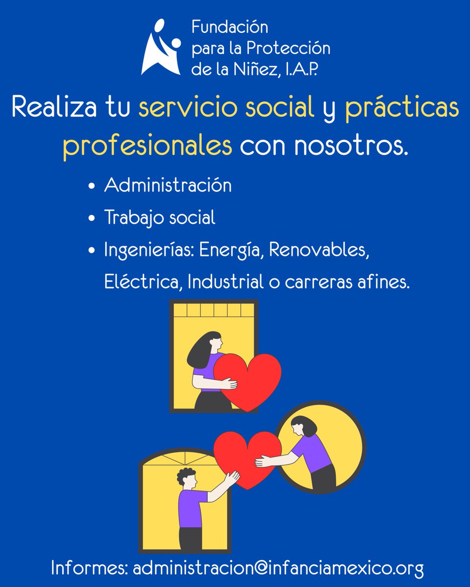 ¡Haz que tu servicio social transforme vidas!

En <a href="/infanciamexico/">InfanciaMexico</a> puedes sumar experiencia profesional y corazón en cada acción.

¡Únete!

#SomosFPN #35AñosContigo