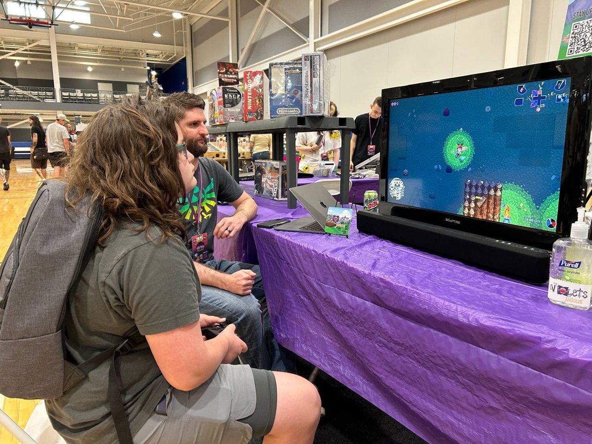 violetsofamicus's tweet photo. Thank you to everyone who attended TORG this last weekend! We had a blast meeting all of you.
.
.
.
#gamecon #gamedev #indiegame #indiedev https://t.co/ZrwgbQFboc