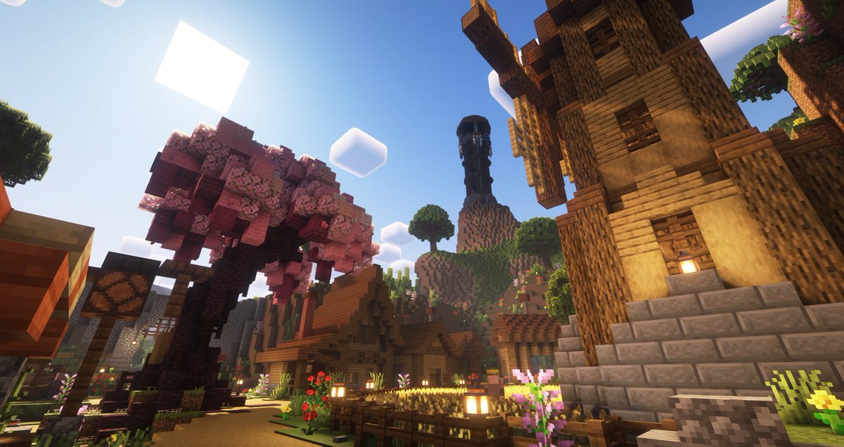 Bos27_'s tweet photo. Another angle of the village both at night and day
#Minecraft #Minecraftbuilds https://t.co/bnr7PezdVX