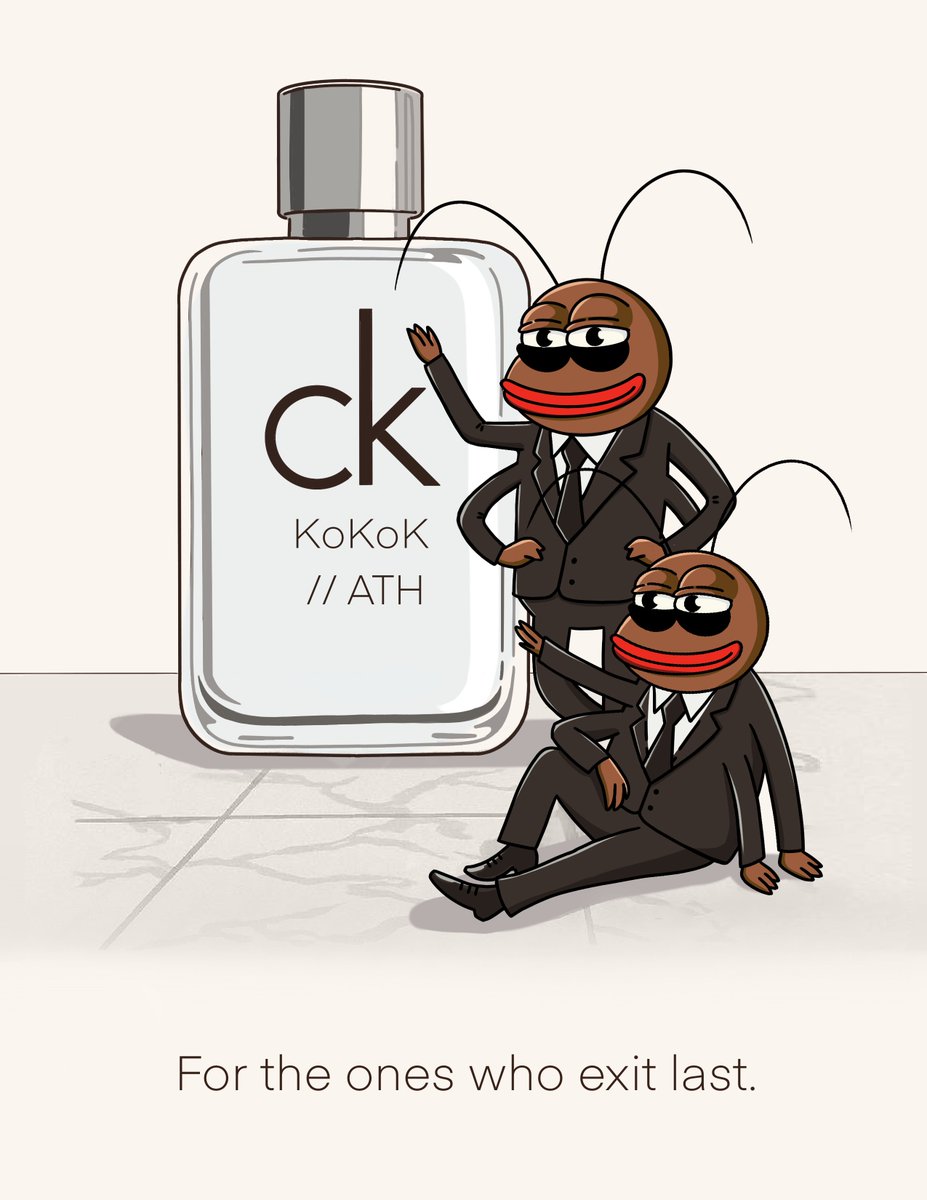 For those who are built different... now you can smell like a true $KOKOK Degen OG!