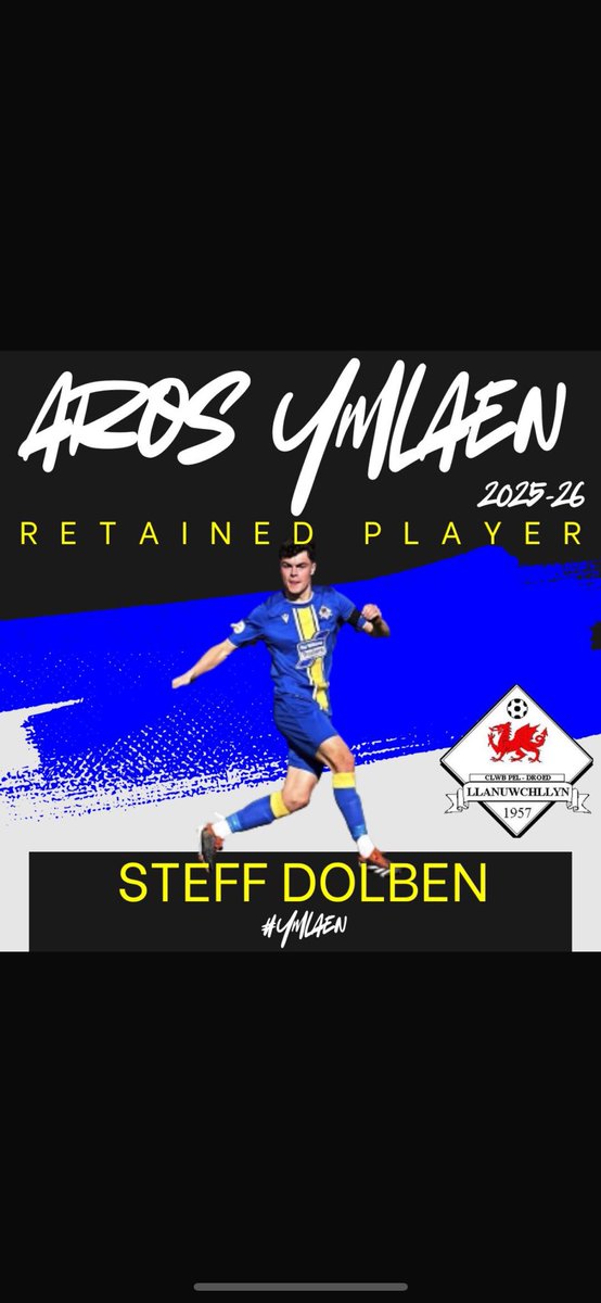 Mwy o newyddion heno ma, a balch o gyhoeddi bydd Meirion Pughe a Steff Dolben  yn ymrwymo am dymor arall. 

We are delighted to retain Mei P and Steff Dolben for another season. #ymlaen