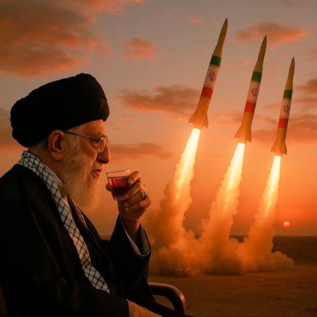fadaye_rahbarr's tweet photo. موشک ایرانی مرز نمی‌شناسد؛ پیامش روشنی است: تعدی ممنوع!
#لبیک_یا_خامنه_ای 
#جانم_فدای_ایران 
#پهلوی_صهیونیست https://t.co/xdcQf4D4v1