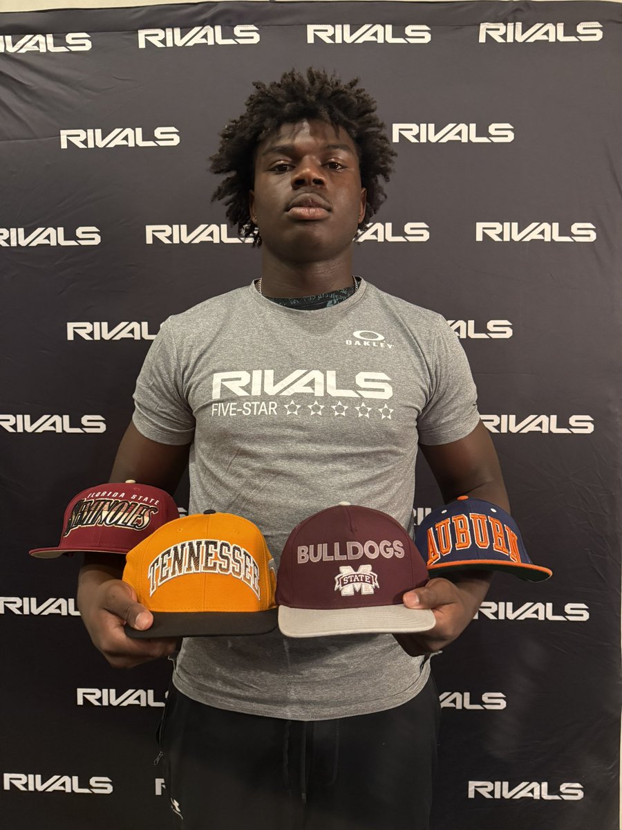 Four star LB TJ White will commit on July 1 — from Mississippi State, Florida State, Tennessee and Auburn

He called his recent official visit to Rocky Top the best visit he’s been to. Vols trending here: n.rivals.com/content/athlet…