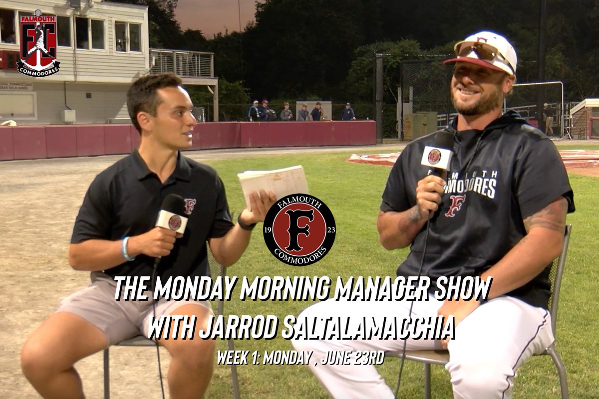 Check out our Monday Morning Manager Show with <a href="/RyanMartinPxP/">Ryan Martin</a> and Head Field Manager Jarrod Saltalamacchia! youtu.be/6nadMqTEByo