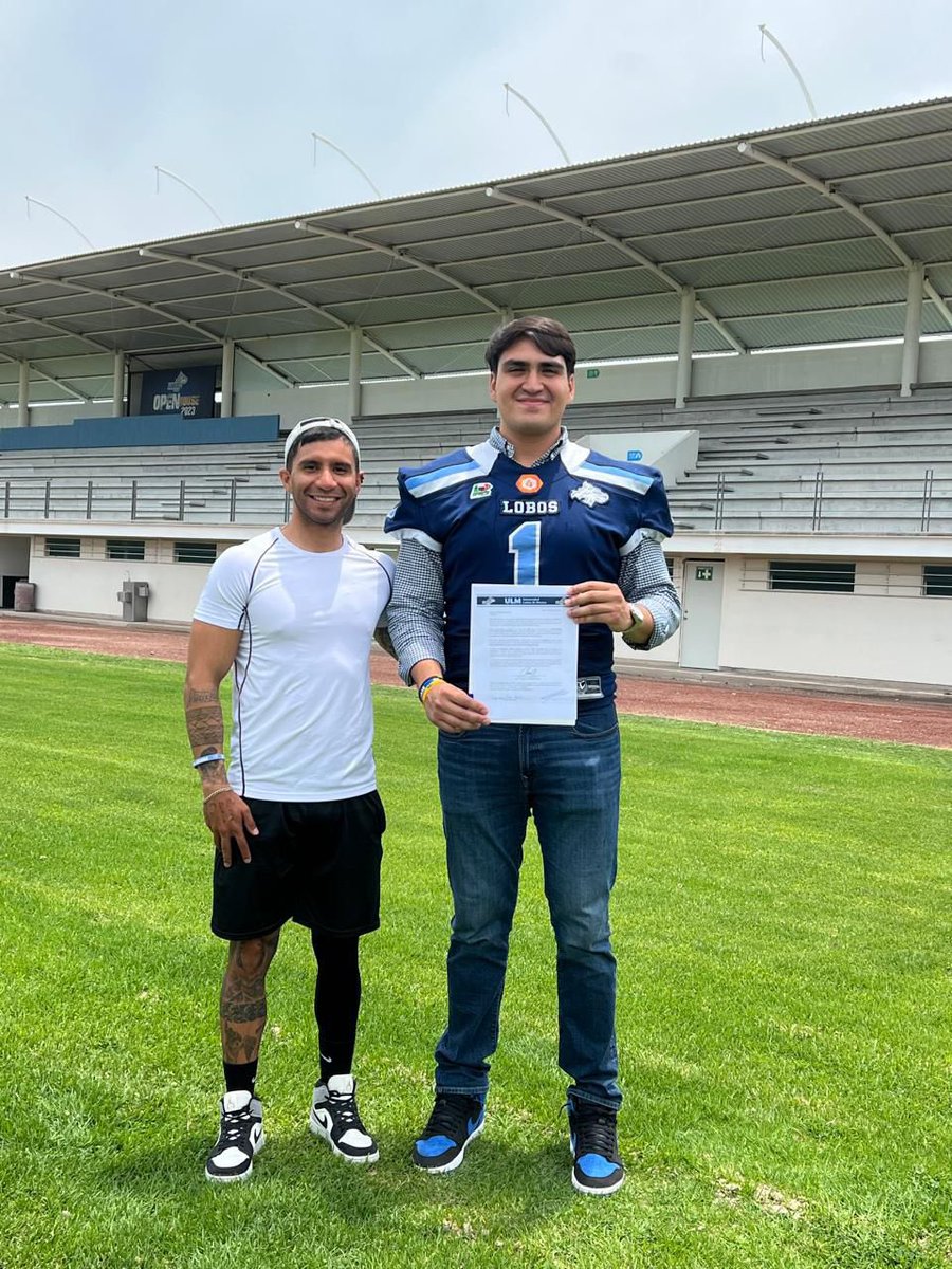 LobosULM_FBA's tweet photo. RECRUITMENT 2025 🏈✍🏼

Les presentamos a Diego Vázquez, quien se integra al programa de Liga Mayor para estudiar la licenciatura en Tecnologías aplicadas a los negocios, proveniente de @guerrerosfod ¡bienvenido a la manada! 💙🐺🩵

PROTECT • THE • TEAM

#GoLobos https://t.co/6cf0cgOboM