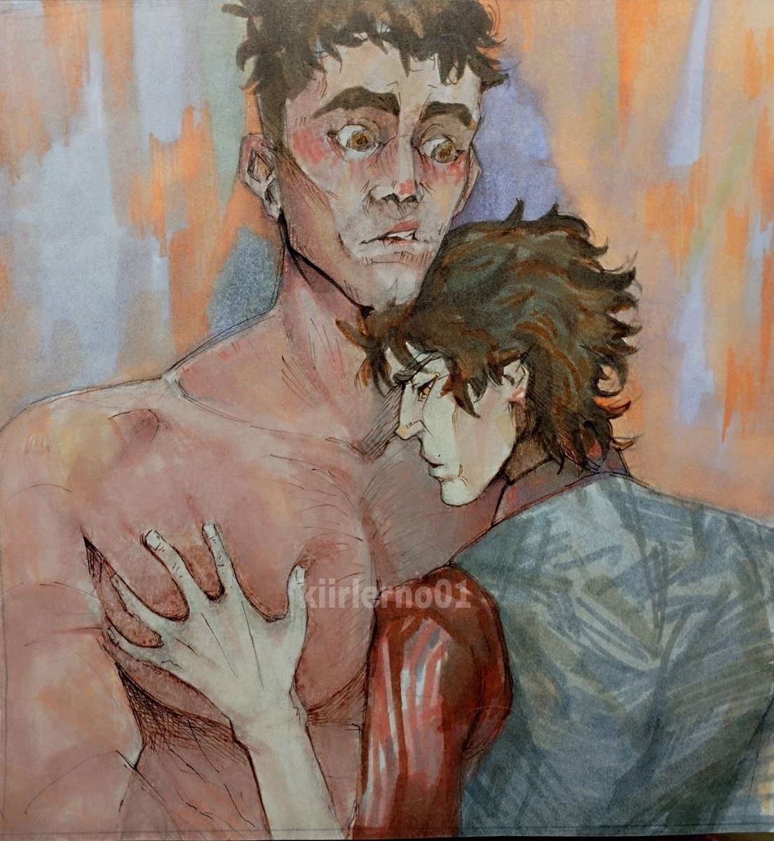 vik just like 'BOOBS' (sry it's me right now tbh)
gift for my shayla (am i doing it right?)
#arcane #jaycetalis #viktor #jayvik