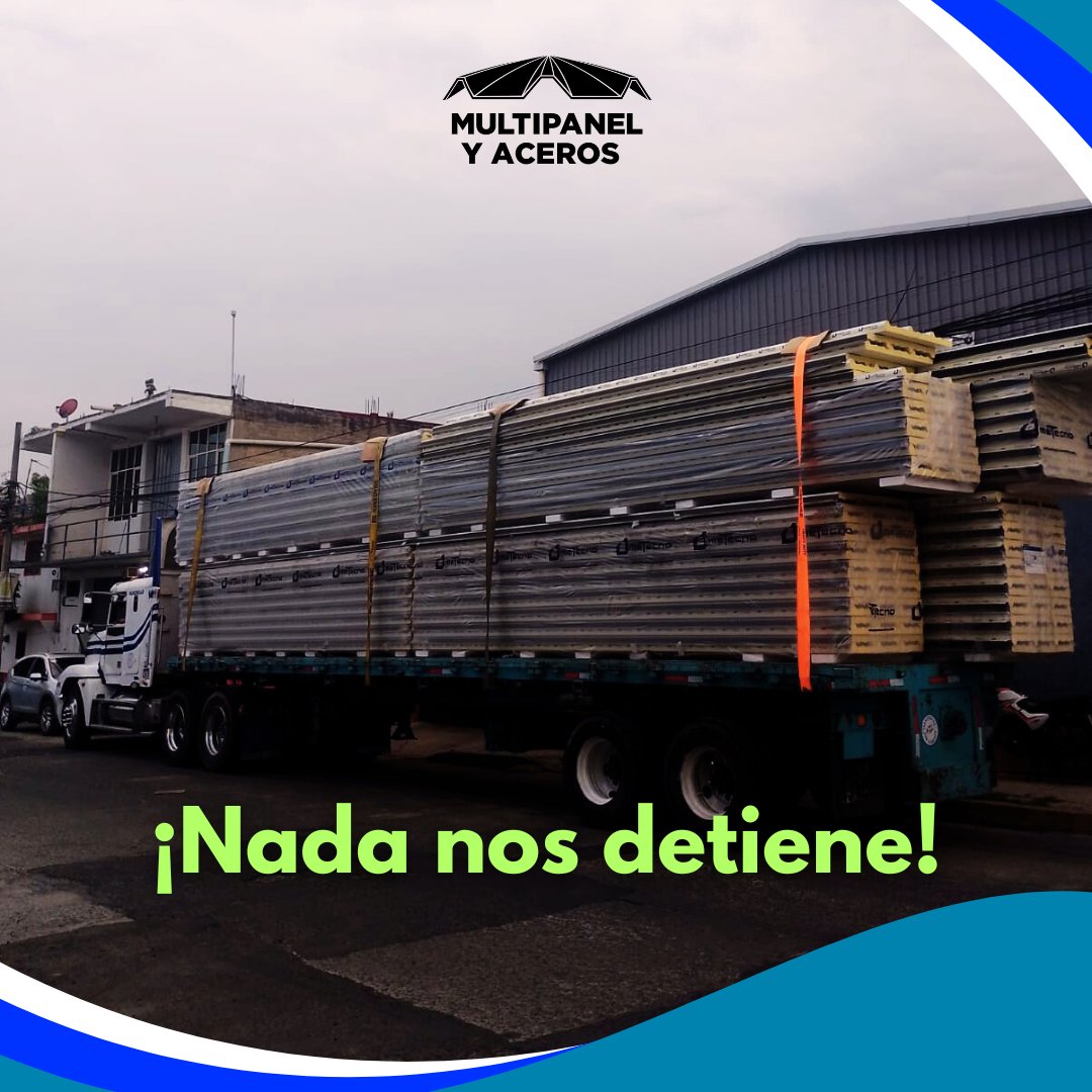 Multipanelacero's tweet image. 🇲🇽 ¿En qué parte de la República Mexicana se encuentra tu obra? 🇲🇽

En #MULTIPANELYACEROS suministramos 700 m2 de GLAMET de 2” de espesor de la marca #Metecno.