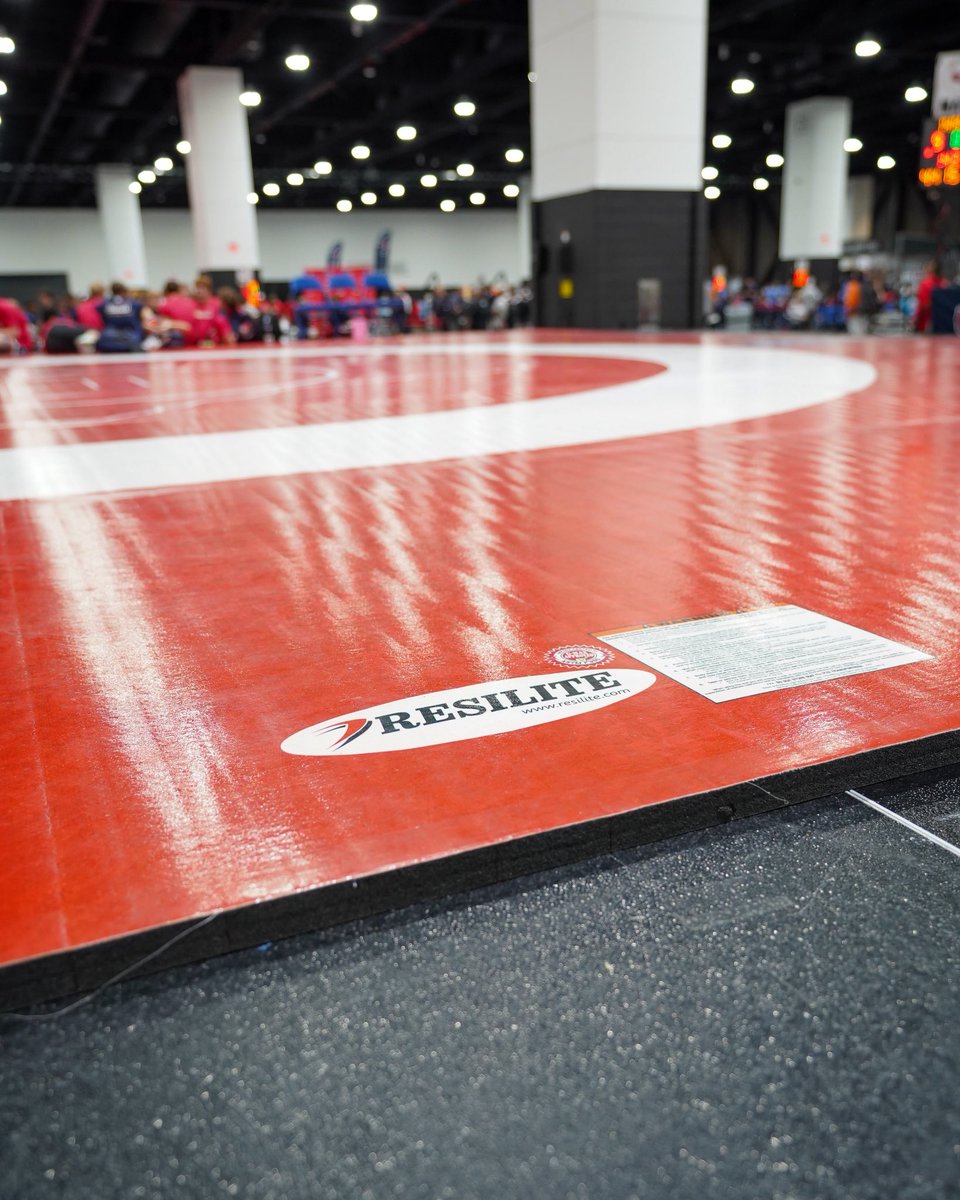 resilite's tweet image. The Finals Stage. The Resilite Standard.

Every Greco and Freestyle national championship match at Junior Duals went down on a Resilite mat—custom-made for the Wisconsin Wrestling Federation. 🏆

Proud to see our work on the biggest stage this weekend.

#Resilite