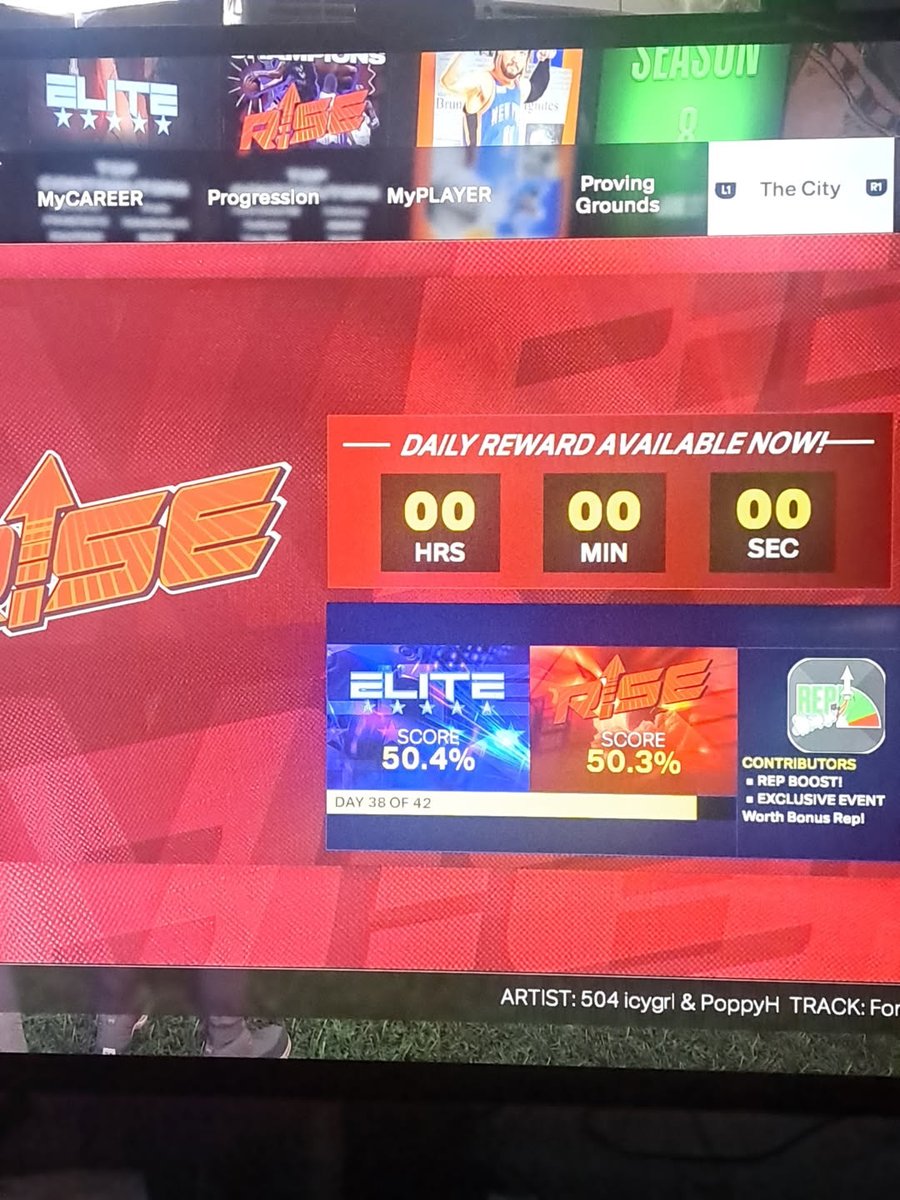 mrwright941's tweet photo. @NBA2K  So let me get this straight.  Rize was winning the whole S7 we get close to S8 and now all of a sudden Elite is winning with 3days lef of S7 make it make sense 2K @brutalsim  This is crazy frfr. https://t.co/OnBbfgT6Jf